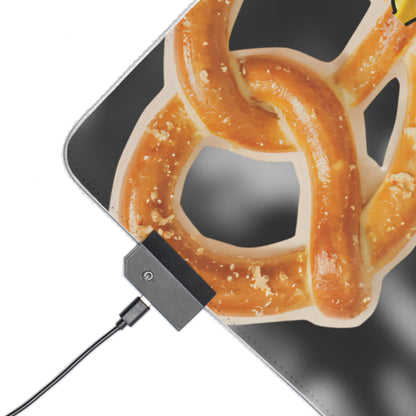 LED Desk Mat – Never a Bad Connection Pretzel Stack