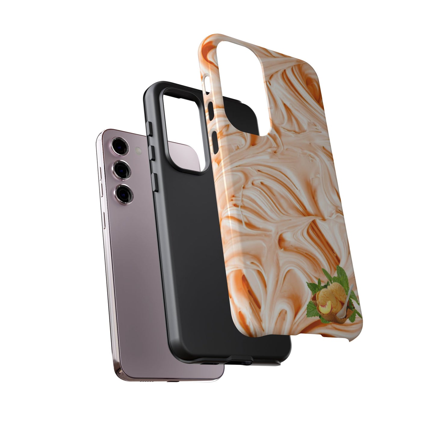 Protective Phone Case – Peach Sorbet
