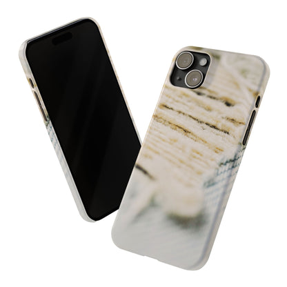 Slim Phone Case – Woven Warmth