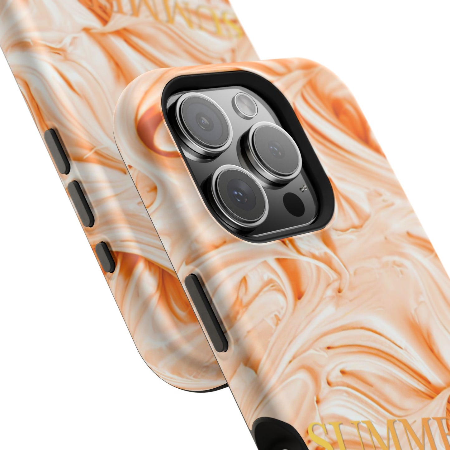 Impact-Resistant Phone Case – Peach Sorbet