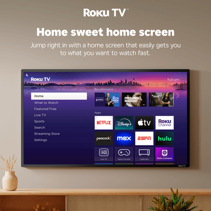 32-Inch Class H4 Series HD Roku Smart TV (32H4030F3) - 720P HD LCD Screen, LED TV, DTS Trusurround Sound, Motion Rate 120, Gmaing Mode