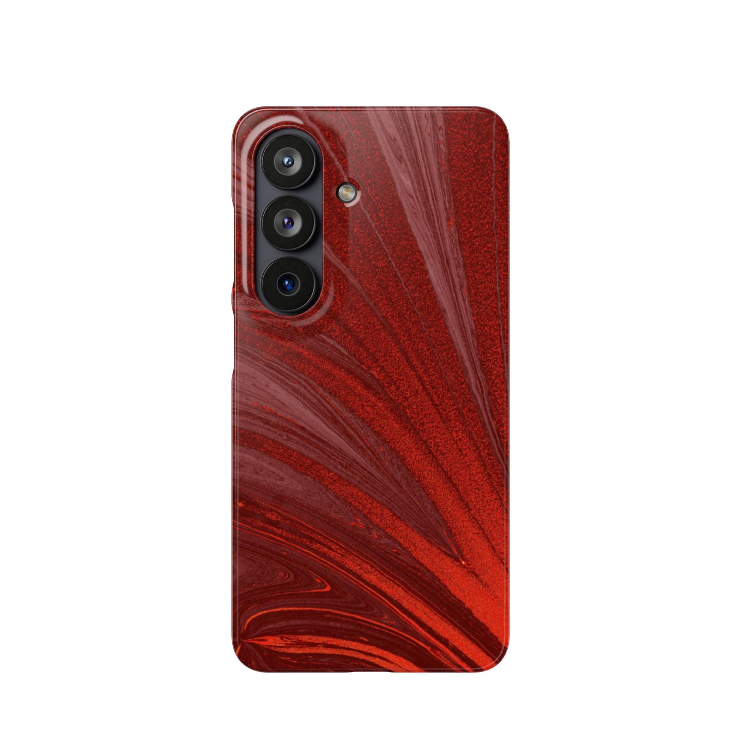 Snap Phone Case – Crimson Current