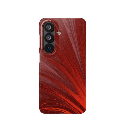 Snap Phone Case – Crimson Current