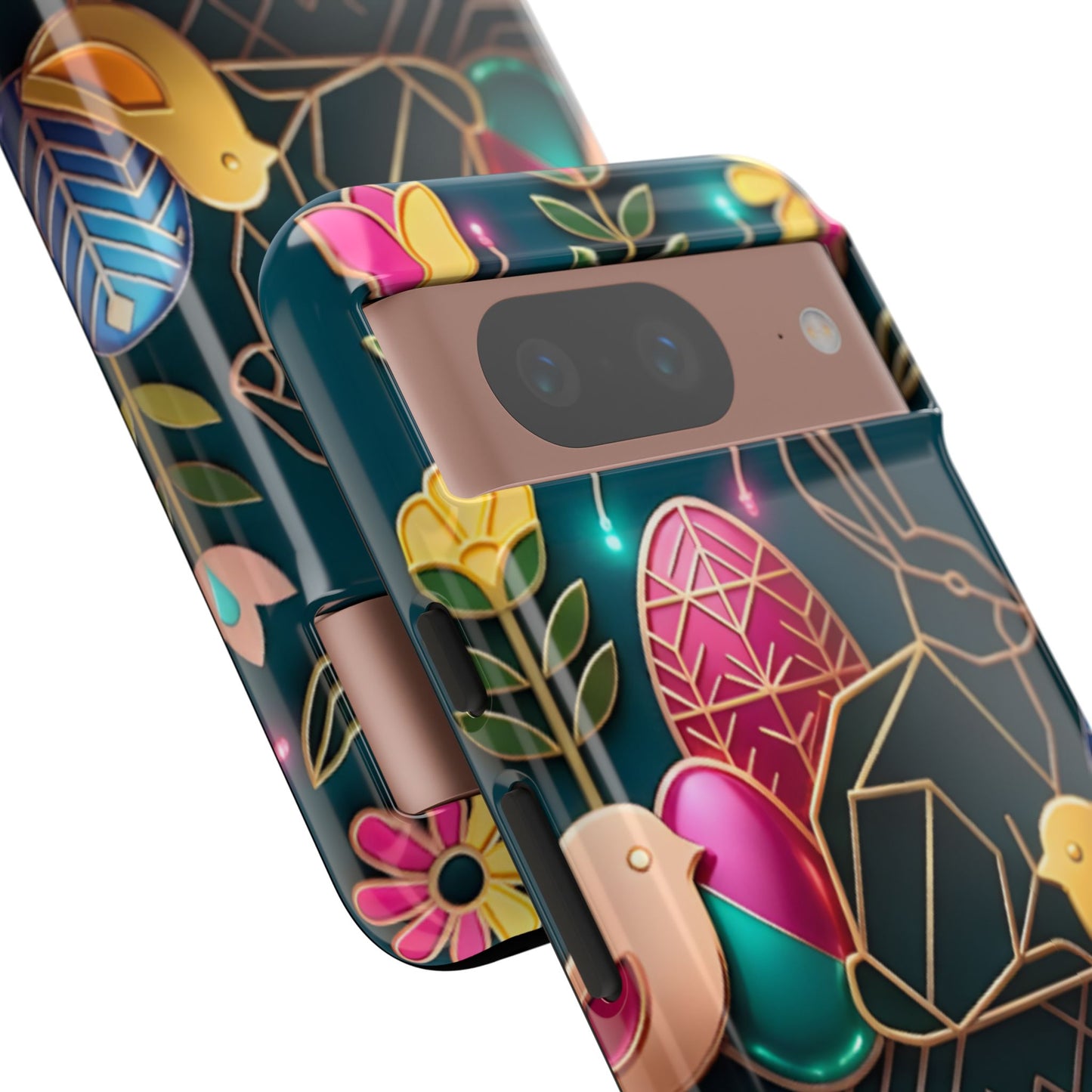 Protective Phone Case – Jeweled Garden