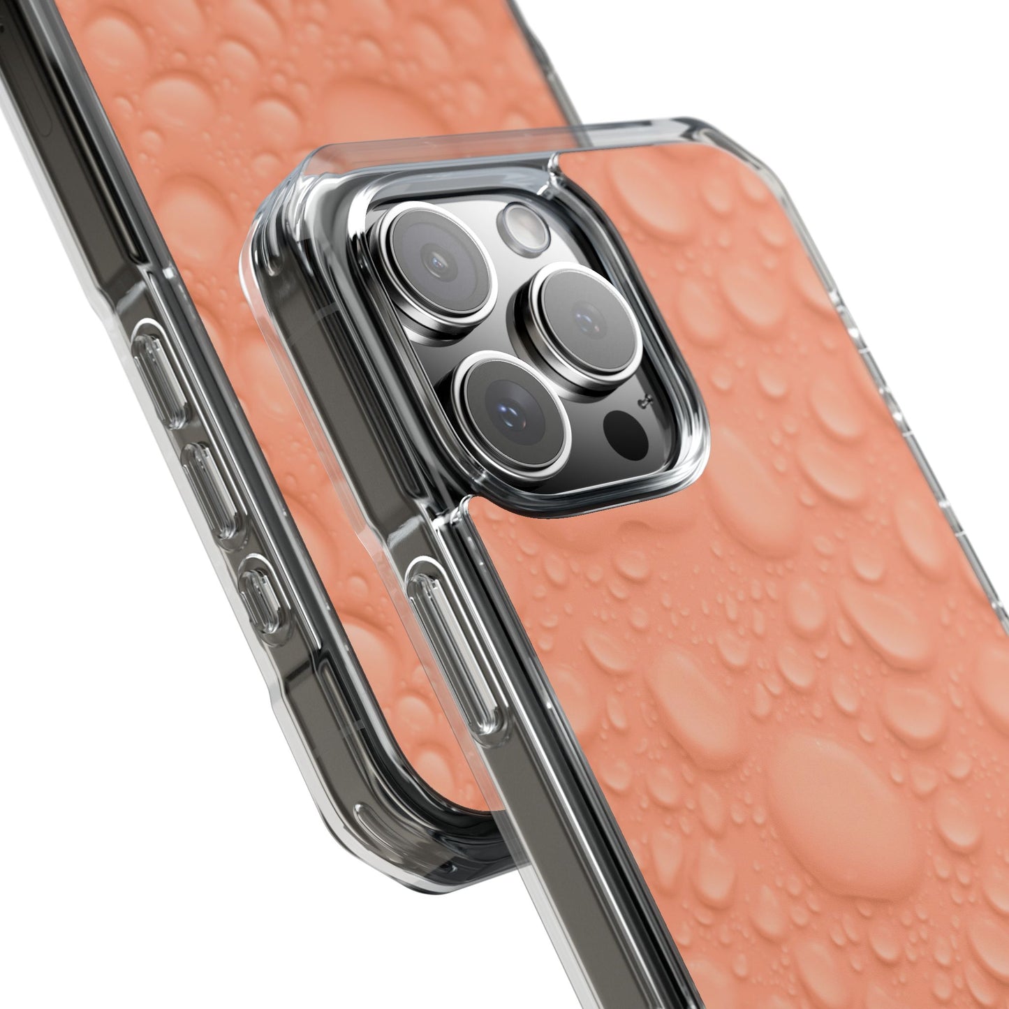 Clear Magnetic Phone Case – Apricot Rain