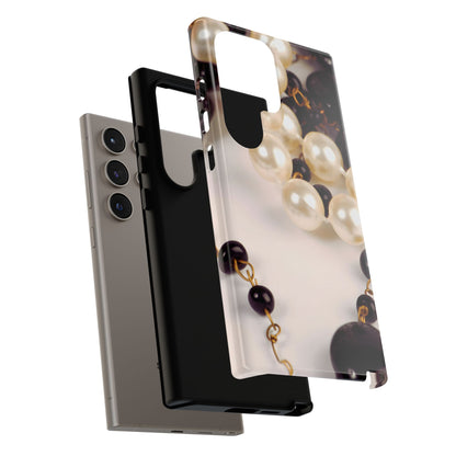 Protective Phone Case – Noir Pearl