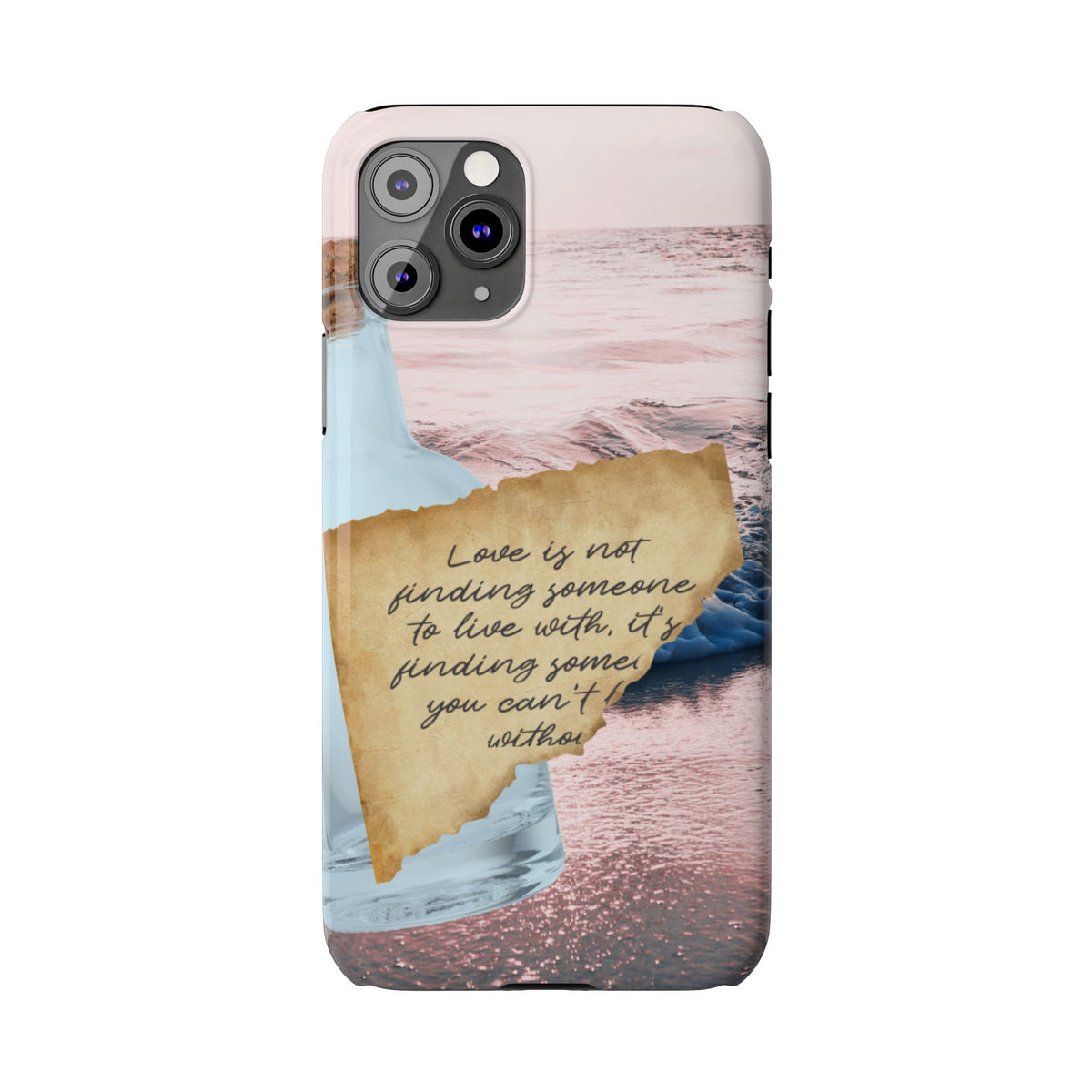 Slim Phone Case – Written in the Tide