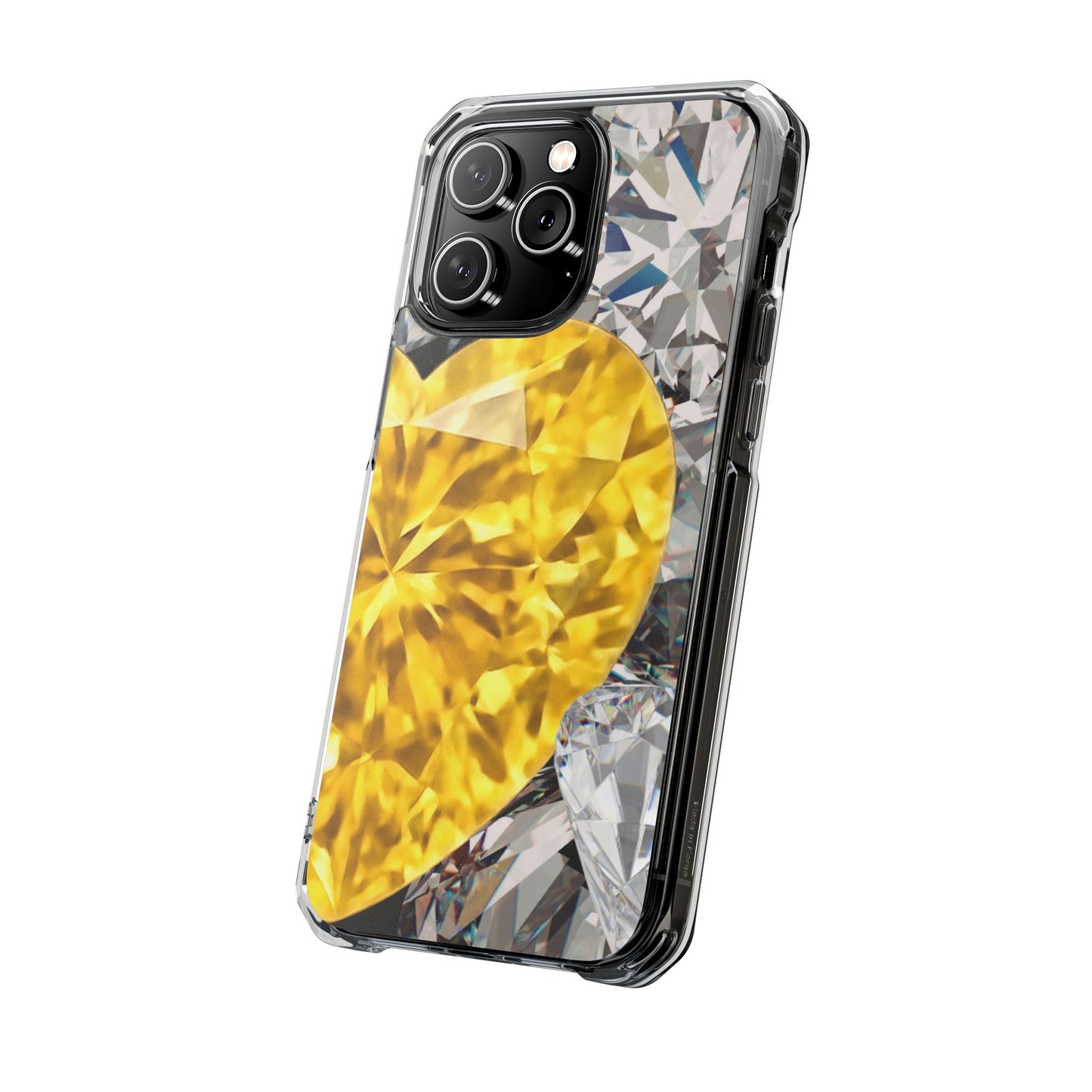 Clear Magnetic Phone Case – Heart of Gold