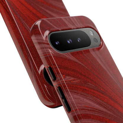 Protective Phone Case – Crimson Current