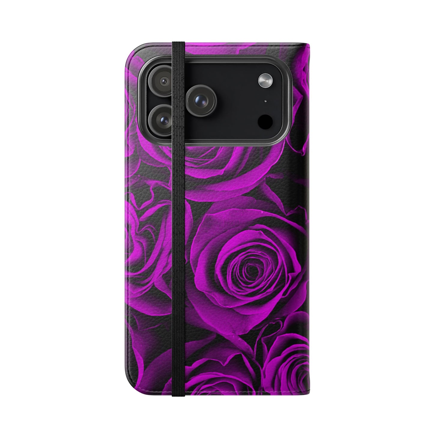 Flip Case – Amethyst Roses