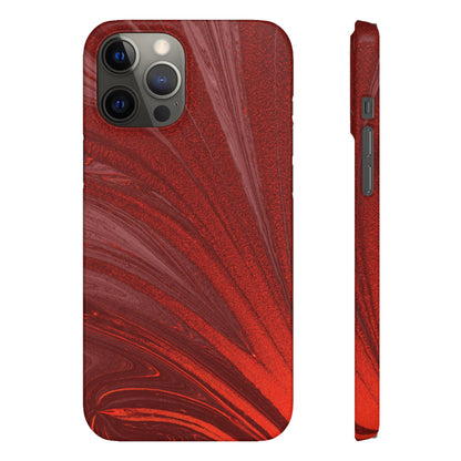 Snap Phone Case – Crimson Current