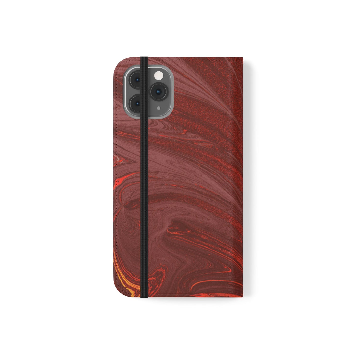 Flip Case – Crimson Current