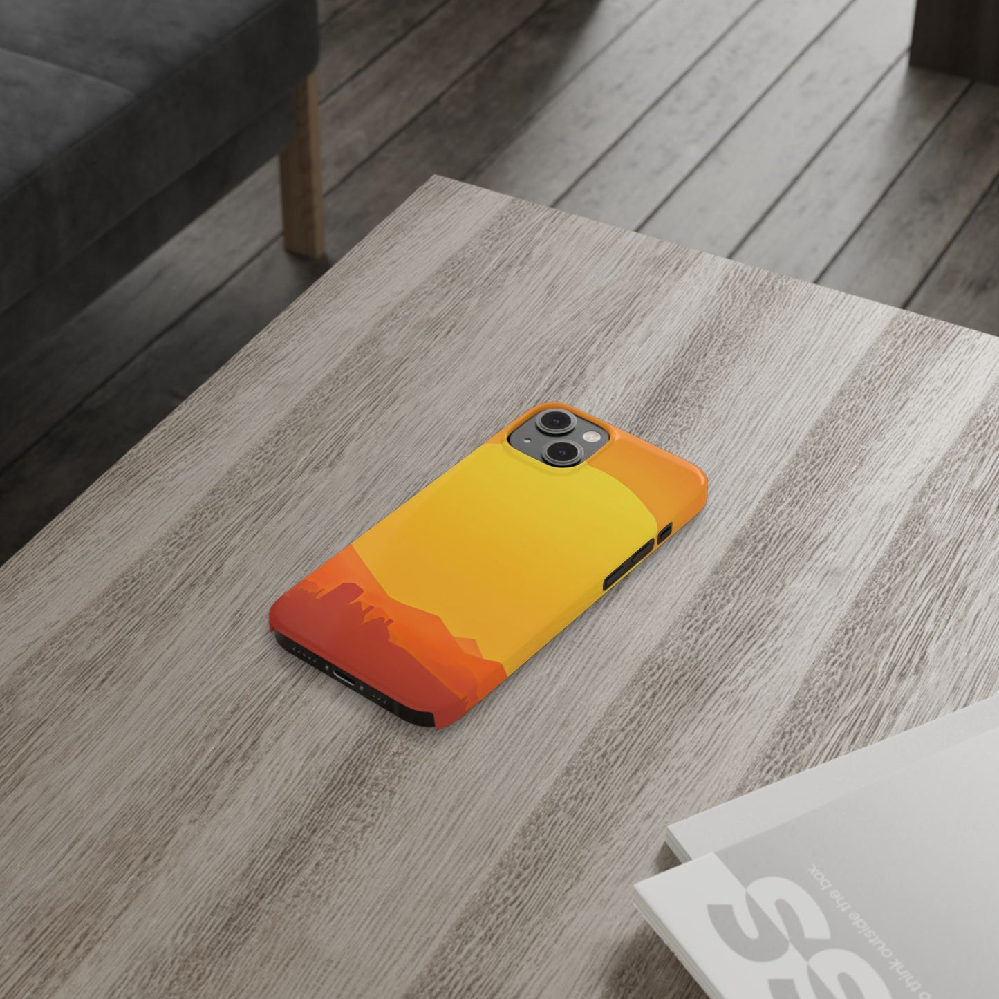 Slim Phone Case – Desert Sunrise