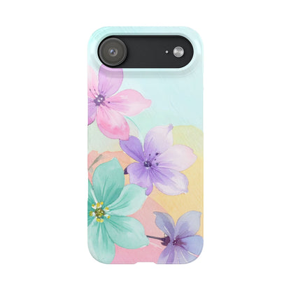Slim Phone Case – Water Petal