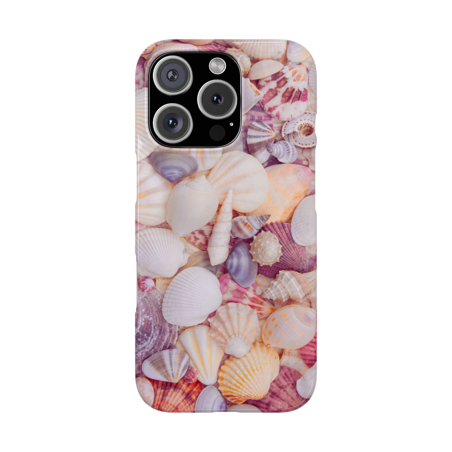 Slim Phone Case – Shell Scatter