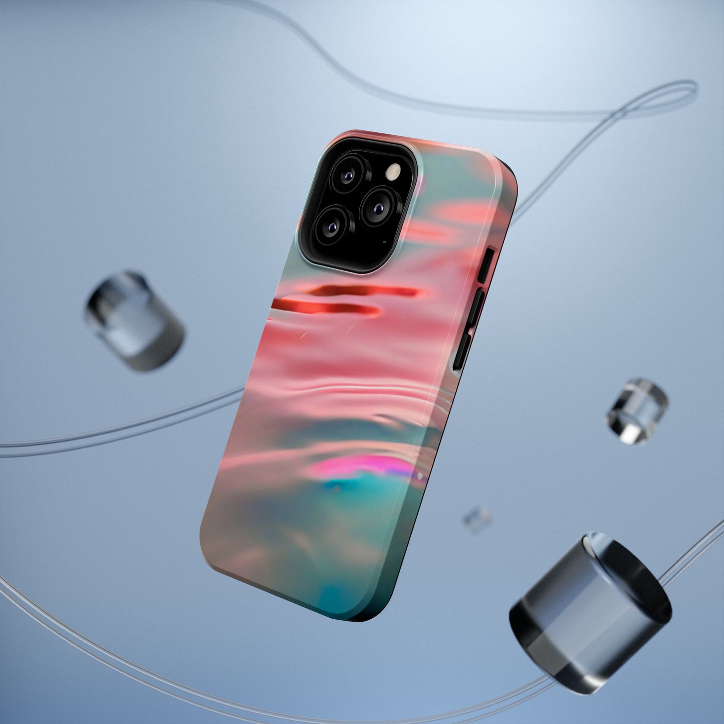 Impact-Resistant Phone Case – Liquid Sunset