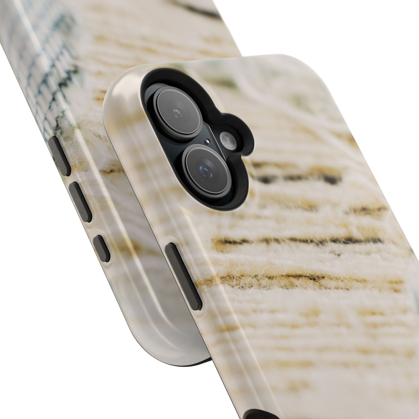 Impact-Resistant Phone Case – Woven Warmth