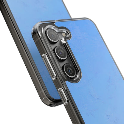 Clear Phone Case – Azure Fade