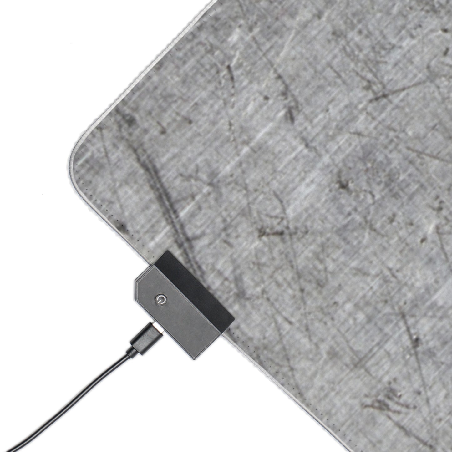 Gaming LED Desk Mat – Forged Steel
