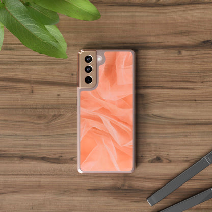 Clear Phone Case – Coral Veil