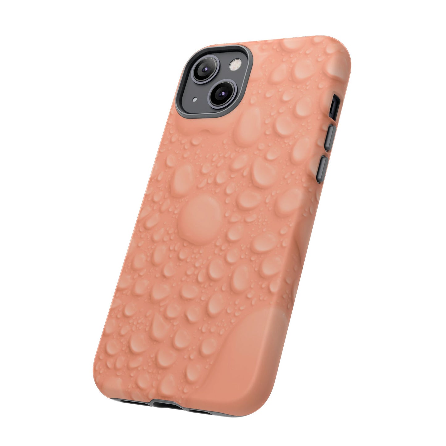 Protective Phone Case – Apricot Rain