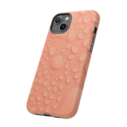 Protective Phone Case – Apricot Rain