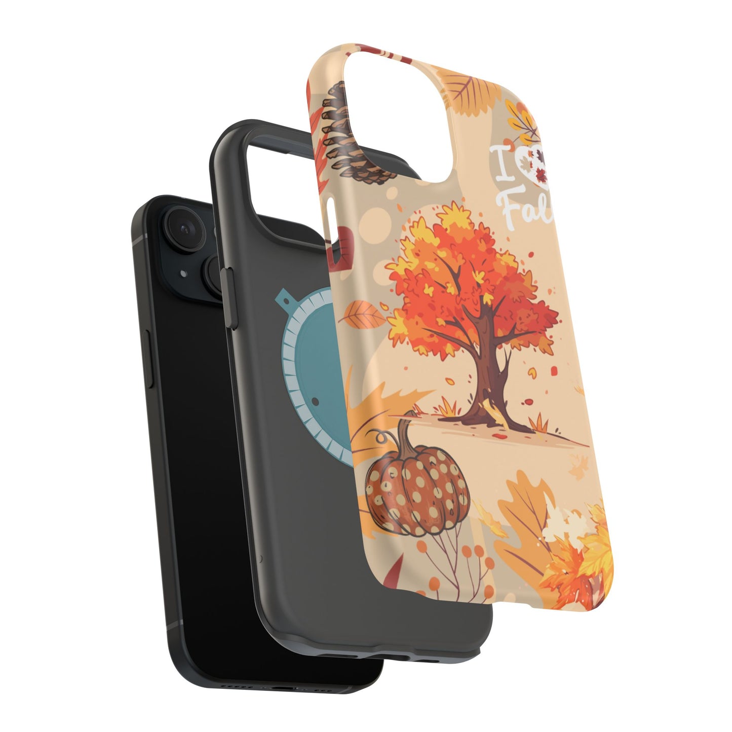 Wireless-Charging Compatible Case – Fall in Love