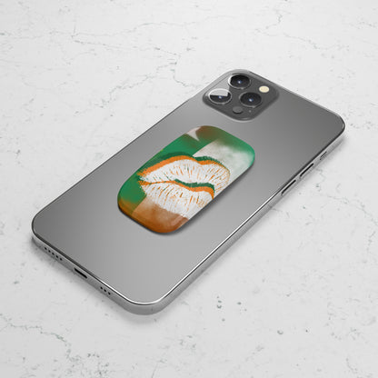 Phone Grip – Irish Lip St. Patrick’s Day Design