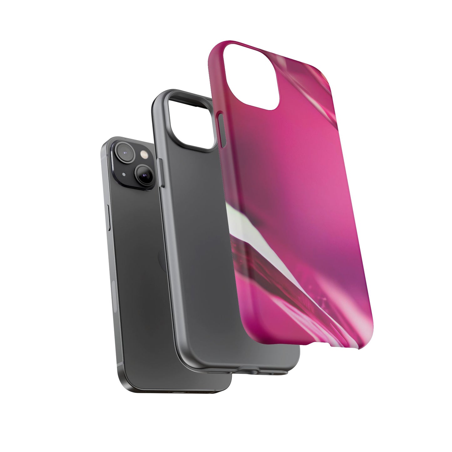 Protective Phone Case – Magenta Motion