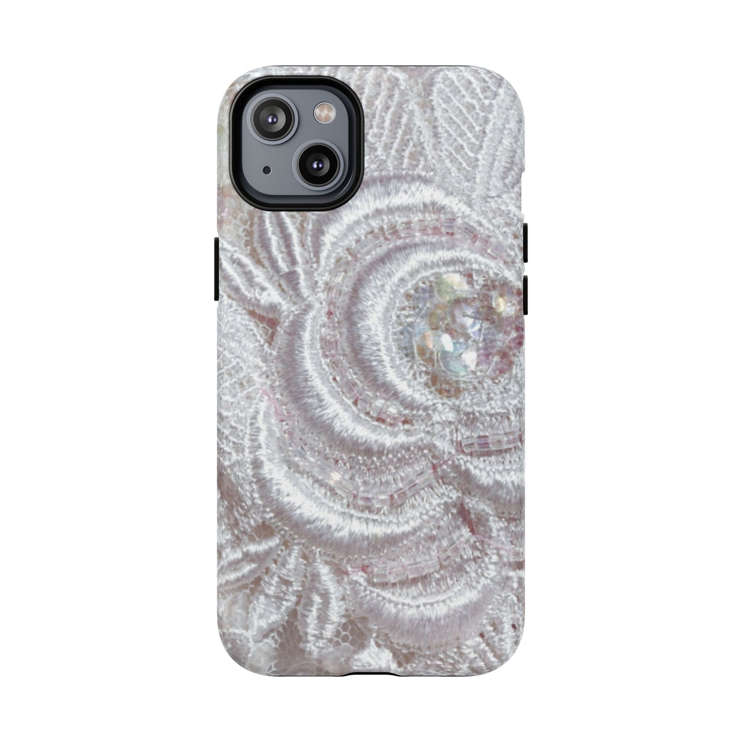 Protective Magnetic Phone Case – Lace Veil