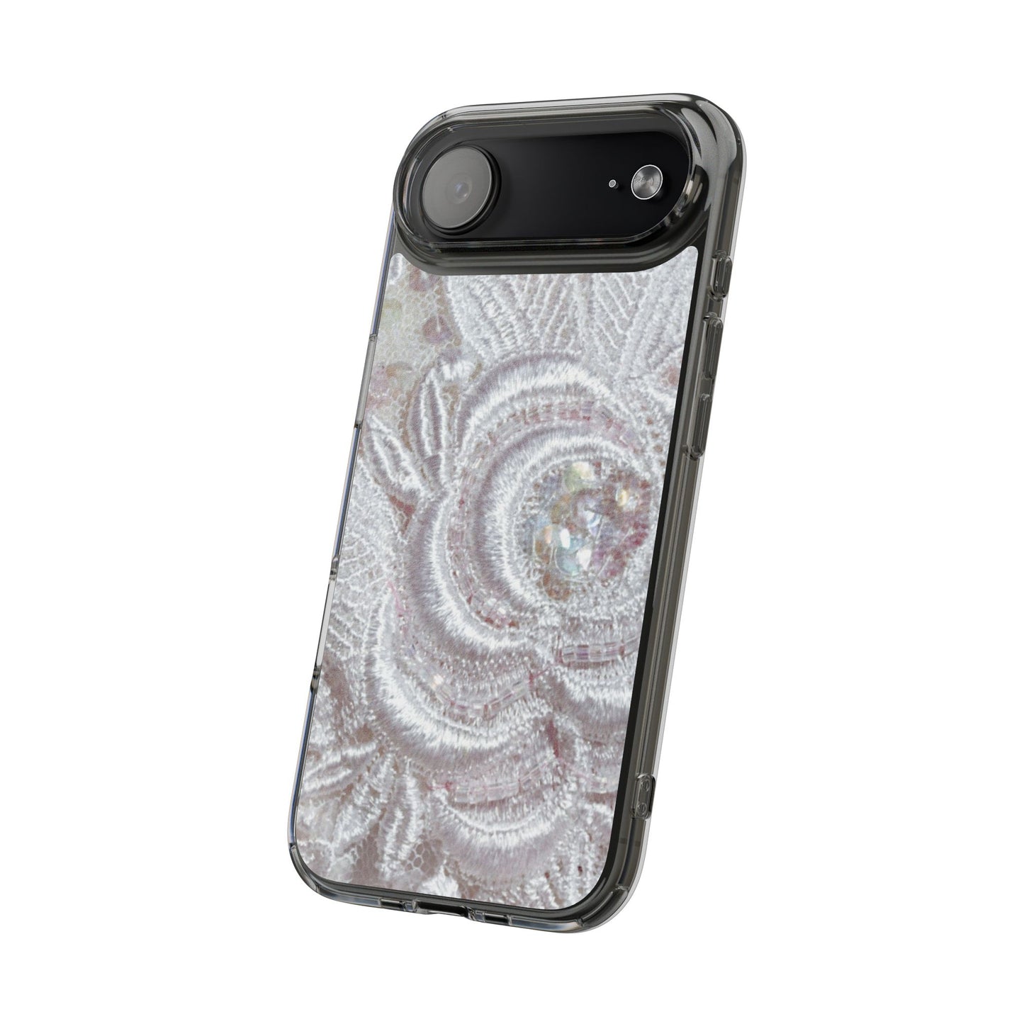 Clear Phone Case – Lace Veil