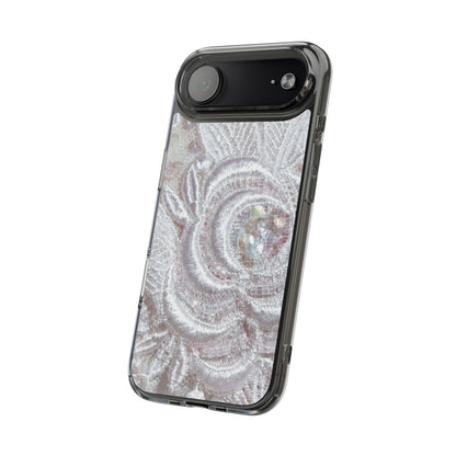 Clear Phone Case – Lace Veil