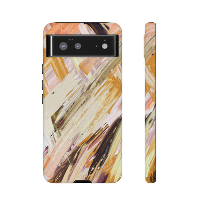 Protective Phone Case – Brush & Bronze