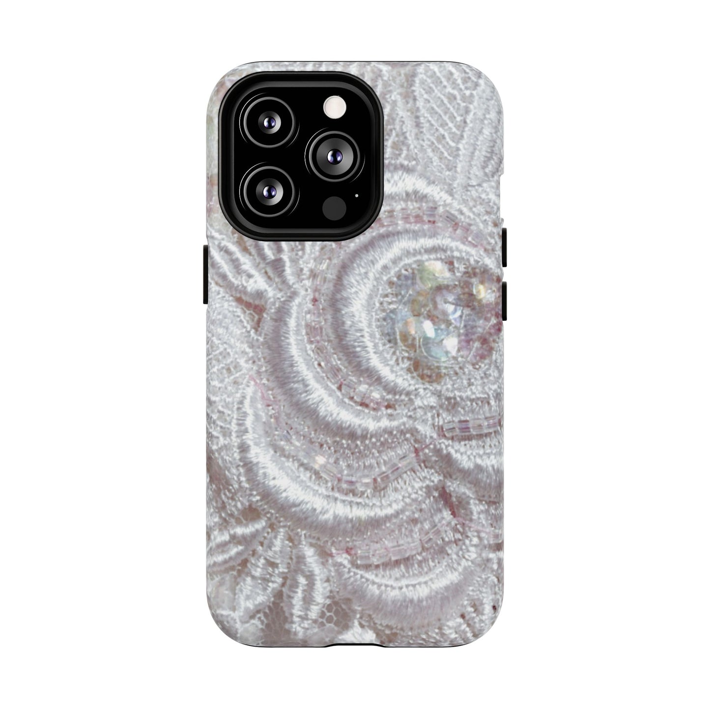 Protective Magnetic Phone Case – Lace Veil