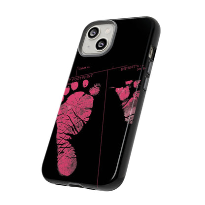 Protective Phone Case – Mom’s Little Pink Footprints