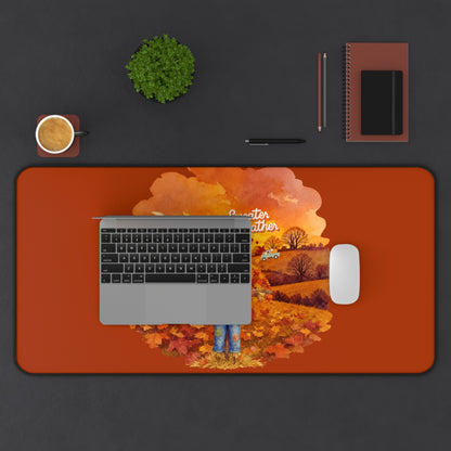 Desk Mat – Sweater Weather