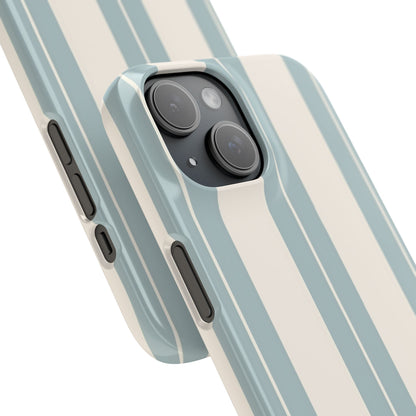 Snap Phone Case – Coastal Stripe