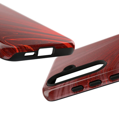 Protective Phone Case – Crimson Current