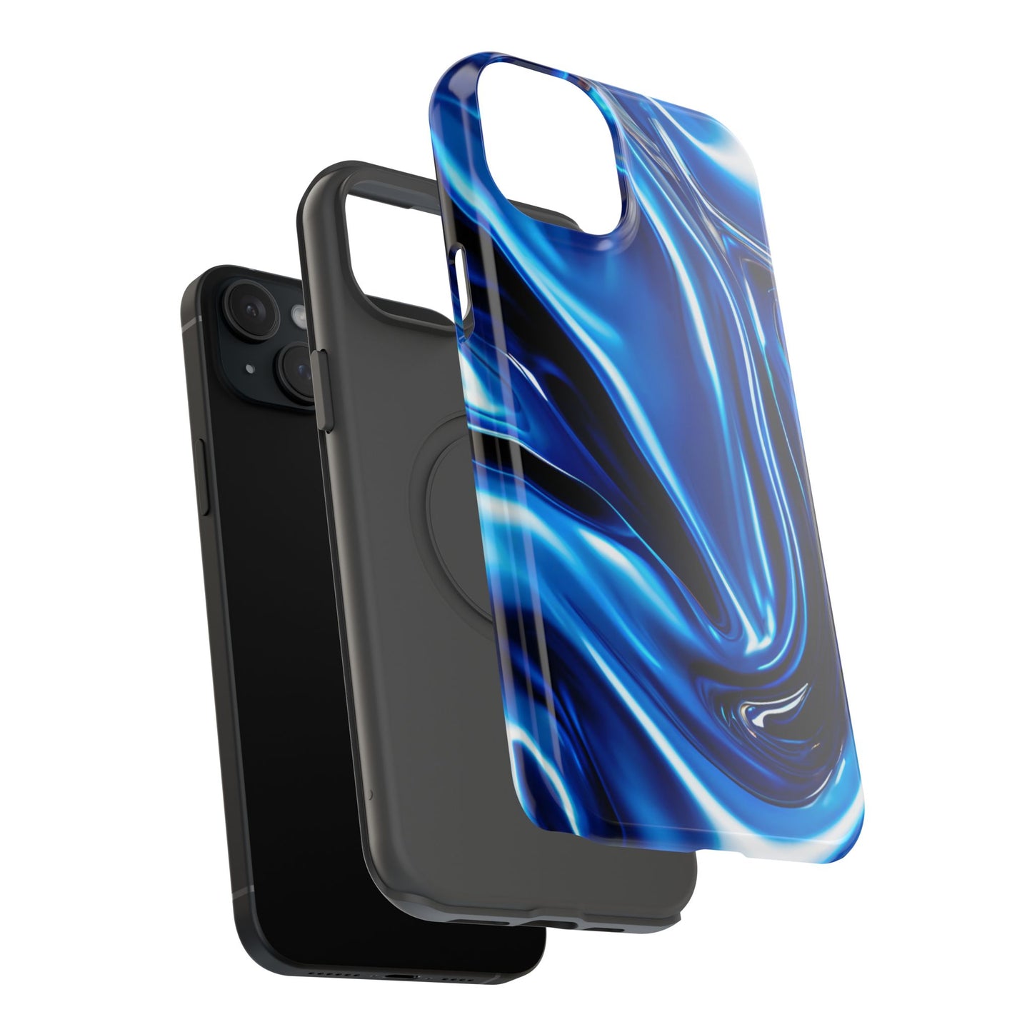 Impact-Resistant Phone Case – Midnight Surge
