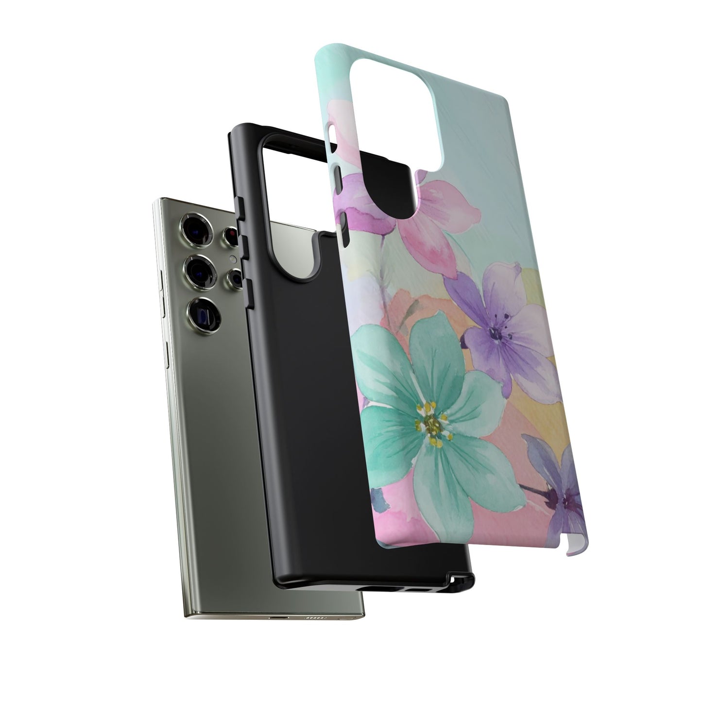 Protective Phone Case – Water Petal