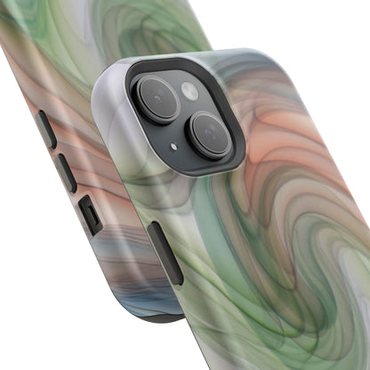 Impact-Resistant Phone Case – Marble Flow