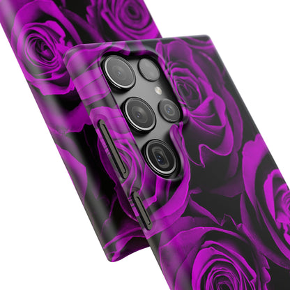 Snap Phone Case – Amethyst Roses