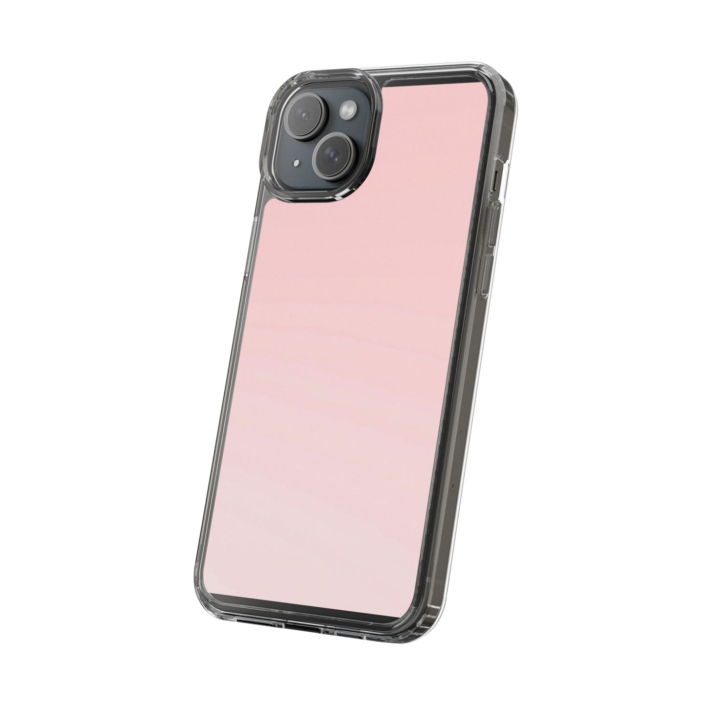 Clear Phone Case – Soft Blush