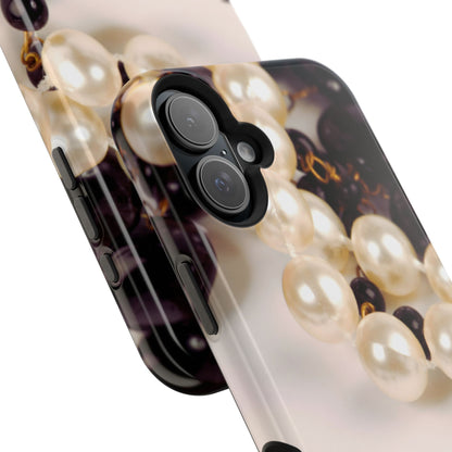 Wireless-Charging Compatible Case – Noir Pearl