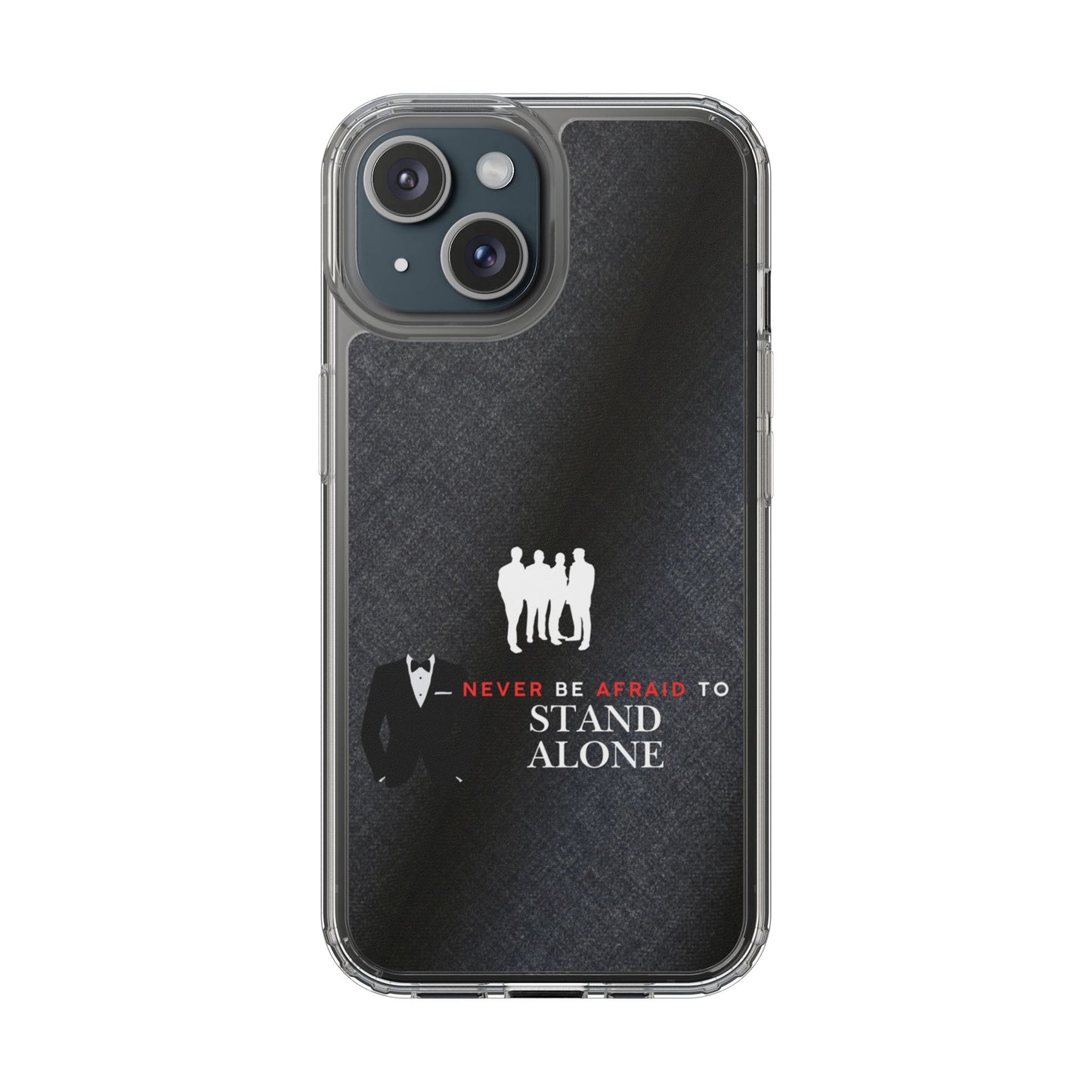 Clear Phone Case – Stand Alone