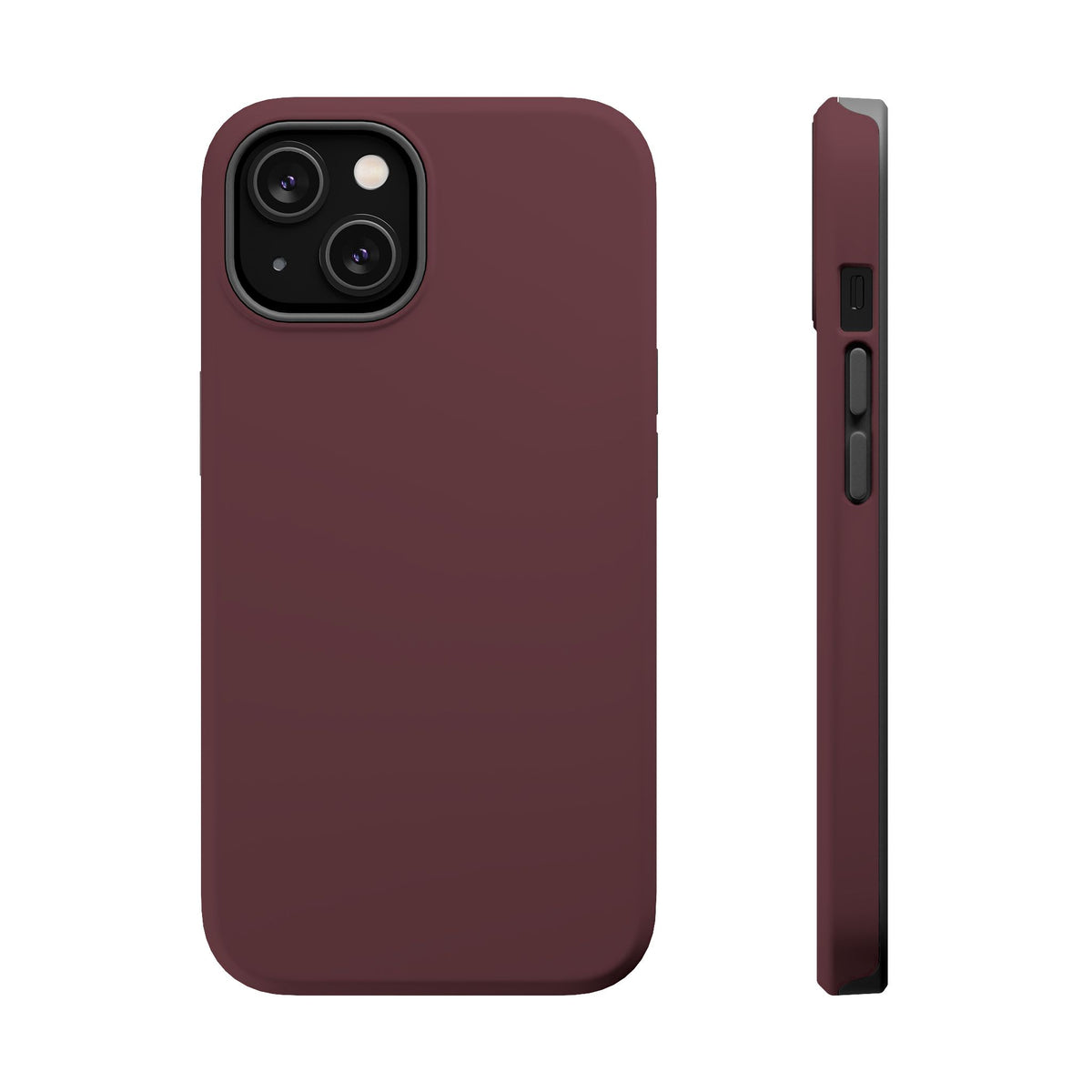 Wireless-Charging Compatible Case – Mulled Wine – Compatible with iPhone 13–17 & Samsung Galaxy S25–S26 Series