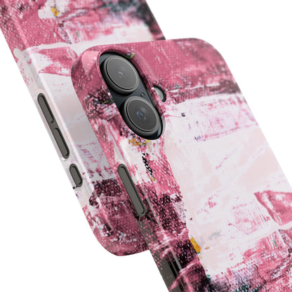 Slim Phone Case – Faded Cranberry – Compatible with iPhone 11–17 Series