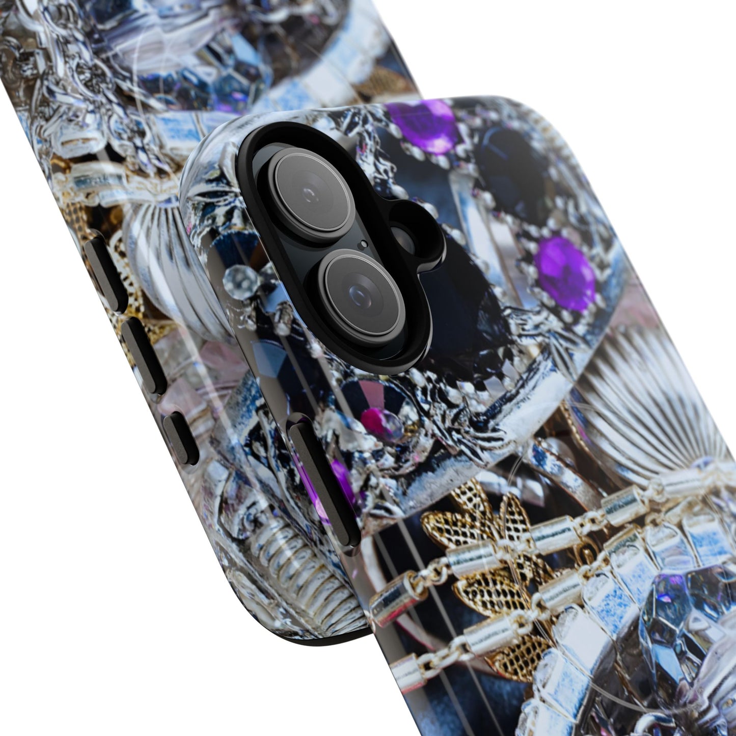 Protective Magnetic Phone Case – Chrome Jewel