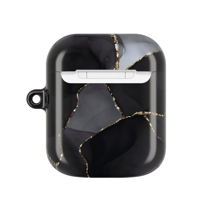 Earbud Case Cover – Obsidian Vein