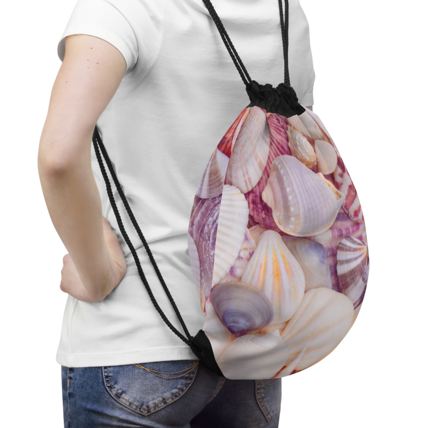 Drawstring Bag – Shell Scatter
